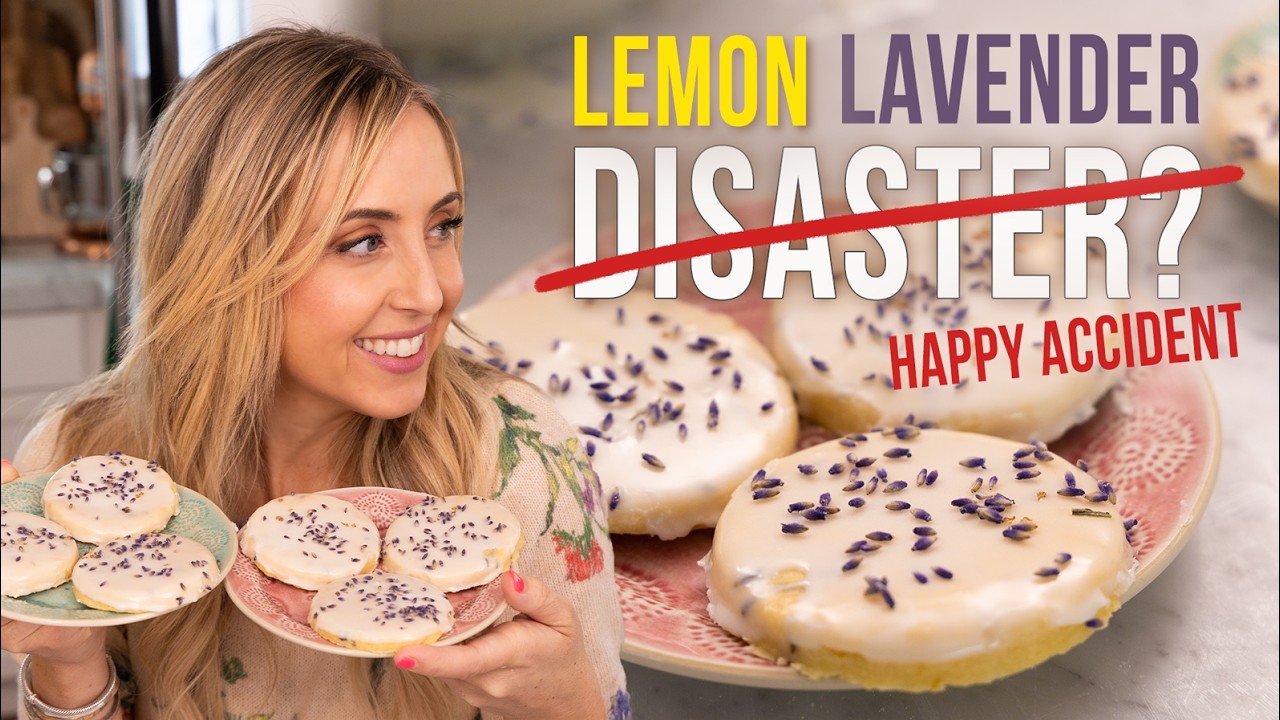Lemon Lavender Cookie Fiasco - When Life Gives You Lemons...