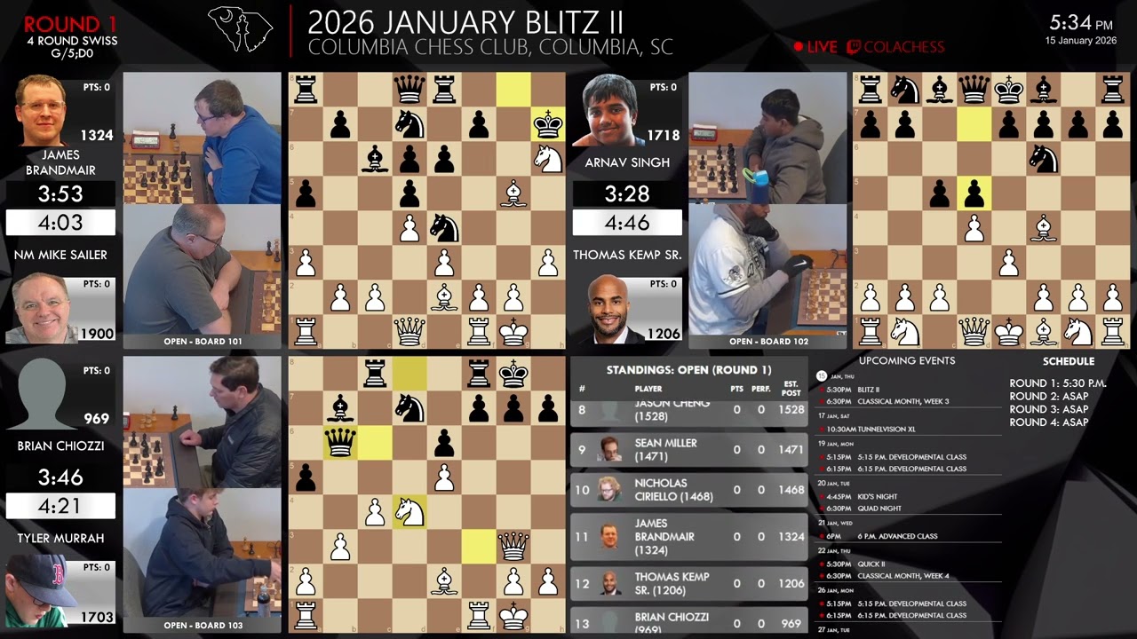 2026 January 15 Blitz II and Classical