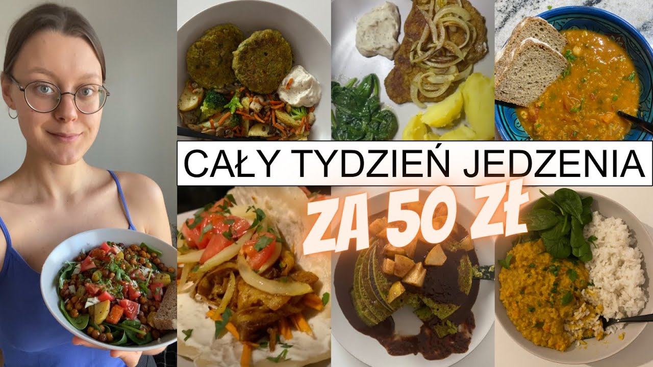 TYDZIEŃ ZA 50 ZŁ z Aldi // wegański what I eat in a week 🌱