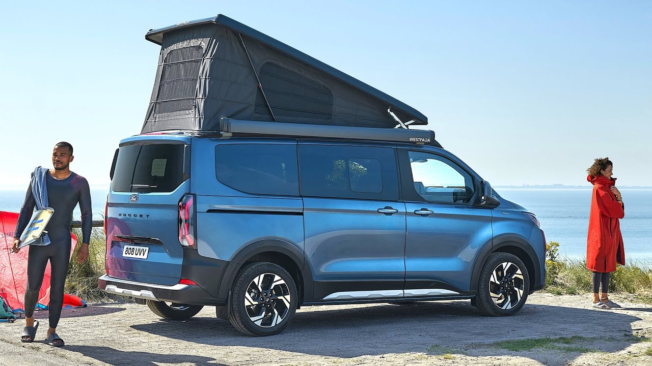 Новый Ford Transit Custom Nugget Active PHEV 2024 года — лучший просторный кемпер