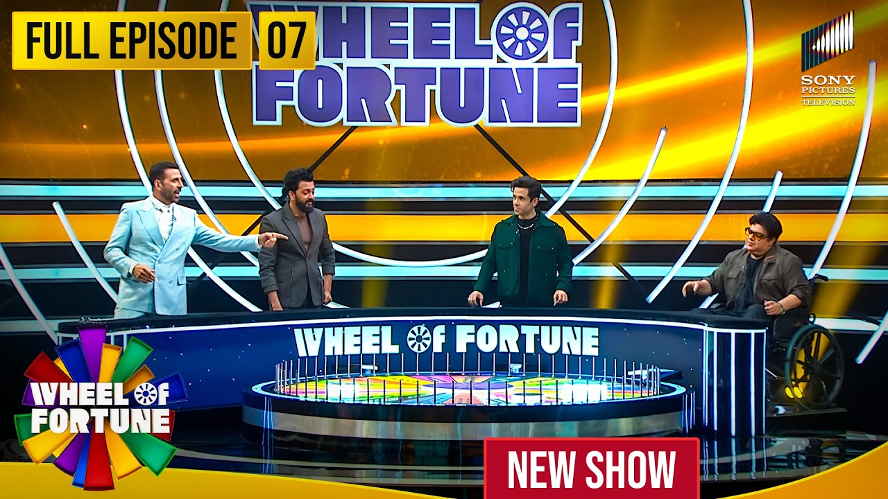 Akshay Kumar | Ep 7 | Riteish Deshmukh, Tusshar Kapoor & Sajid Khan | Wheel of Fortune | New Show