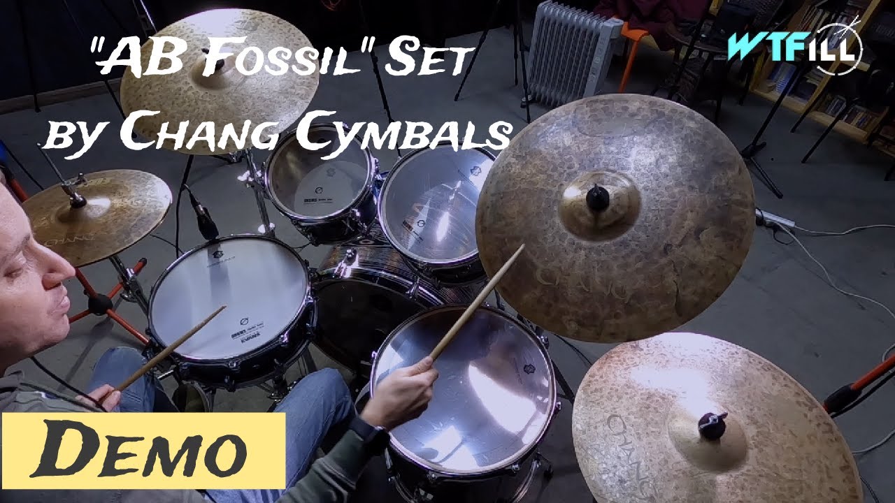 Chang Cymbals (AB Fossil) Set - DEMO