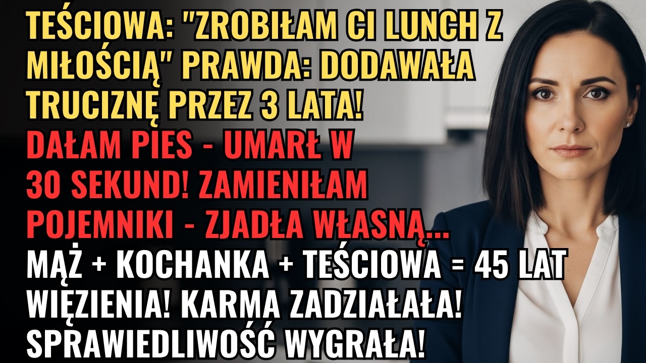 Kamera W Kuchni Nagrała JAK Teściowa Dodaje Truciznę 🎥  Jej Reakcja Gdy Zjadła Własne... 😂