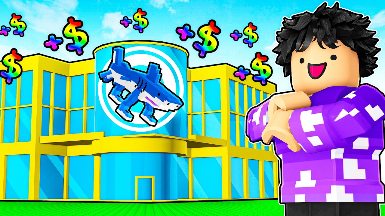 Construi um SHOPPING DE BRAINROT de $100.000.000 no ROBLOX