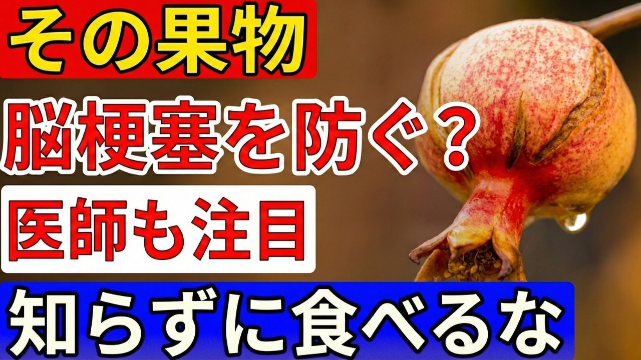 脳梗塞を防ぐ！医師が毎日食べる「血管が若返る」フルーツ3選 | 健康長寿
