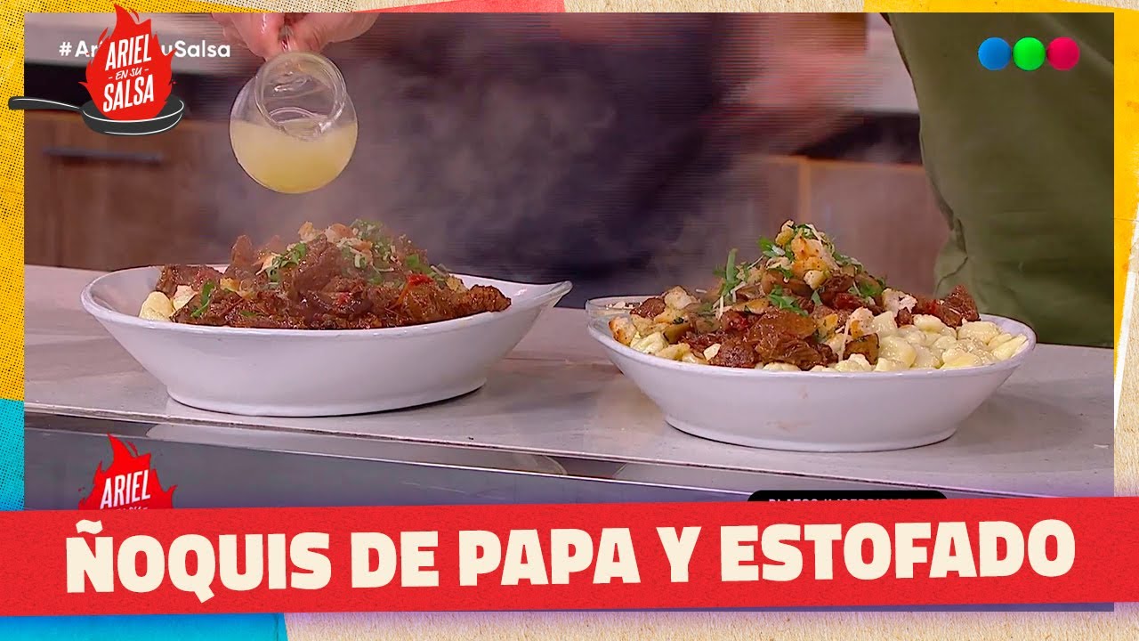 Burrata con Tomates - Ñoquis de Papa - Tarta de Banana y Chocolate | ARIEL EN SU SALSA
