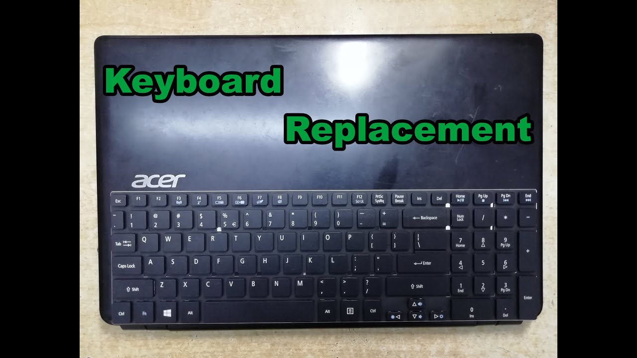 Acer Aspire E1 Series Keyboard Replacement | E1-510 | Z5WE3