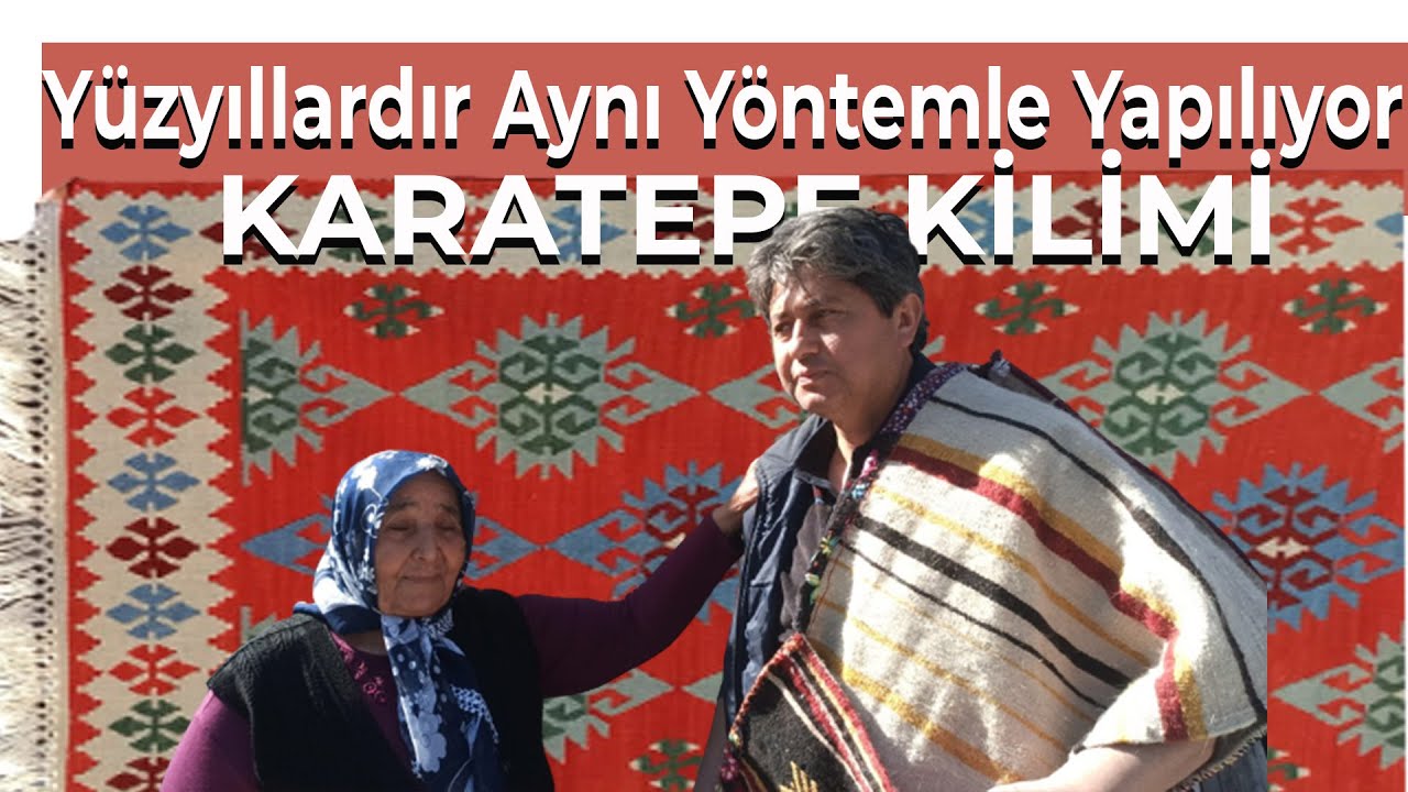 KARATEPE KÖYÜ DÜNYAYA KİLİM İHRAÇ EDİYOR. GELENEKSEL KÖK BOYA KİLİM DOKUMA