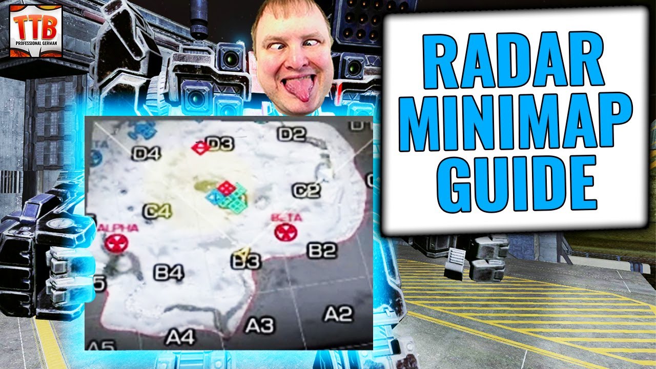 RADAR AND MINIMAP - MWO TUTORIAL - Mechwarrior Online 2021