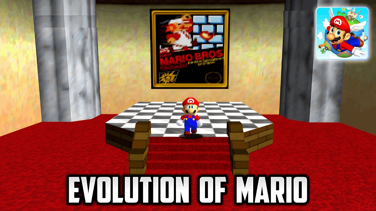 ⭐ Super Mario 64 - Evolution of Mario