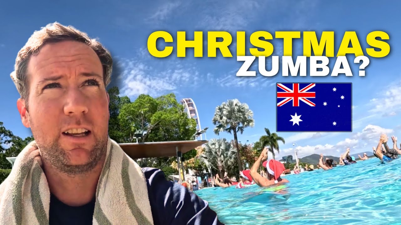 Я посетила занятие по зумбе на набережной Кэрнса 🇦🇺