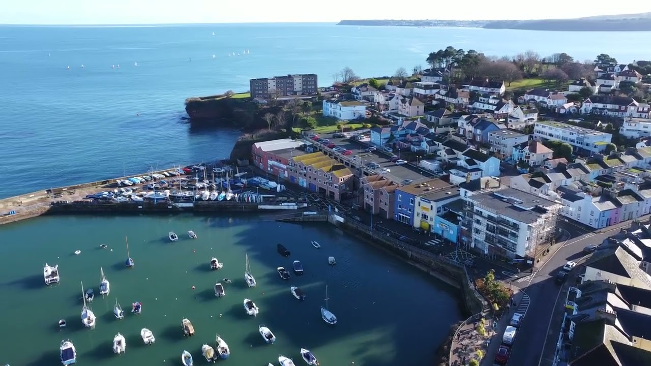 Drone Flight Over Paignton - Jan 2023
