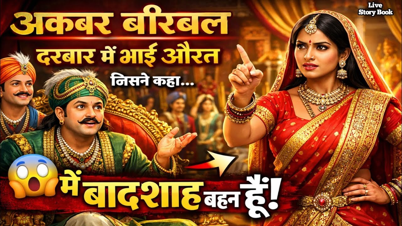 दरबार में आई औरत जिसने कहा मैं बादशाह की बहन हूं | अकबर बीरबल कि कहानी | Akbar Birbal ki kahaniyan