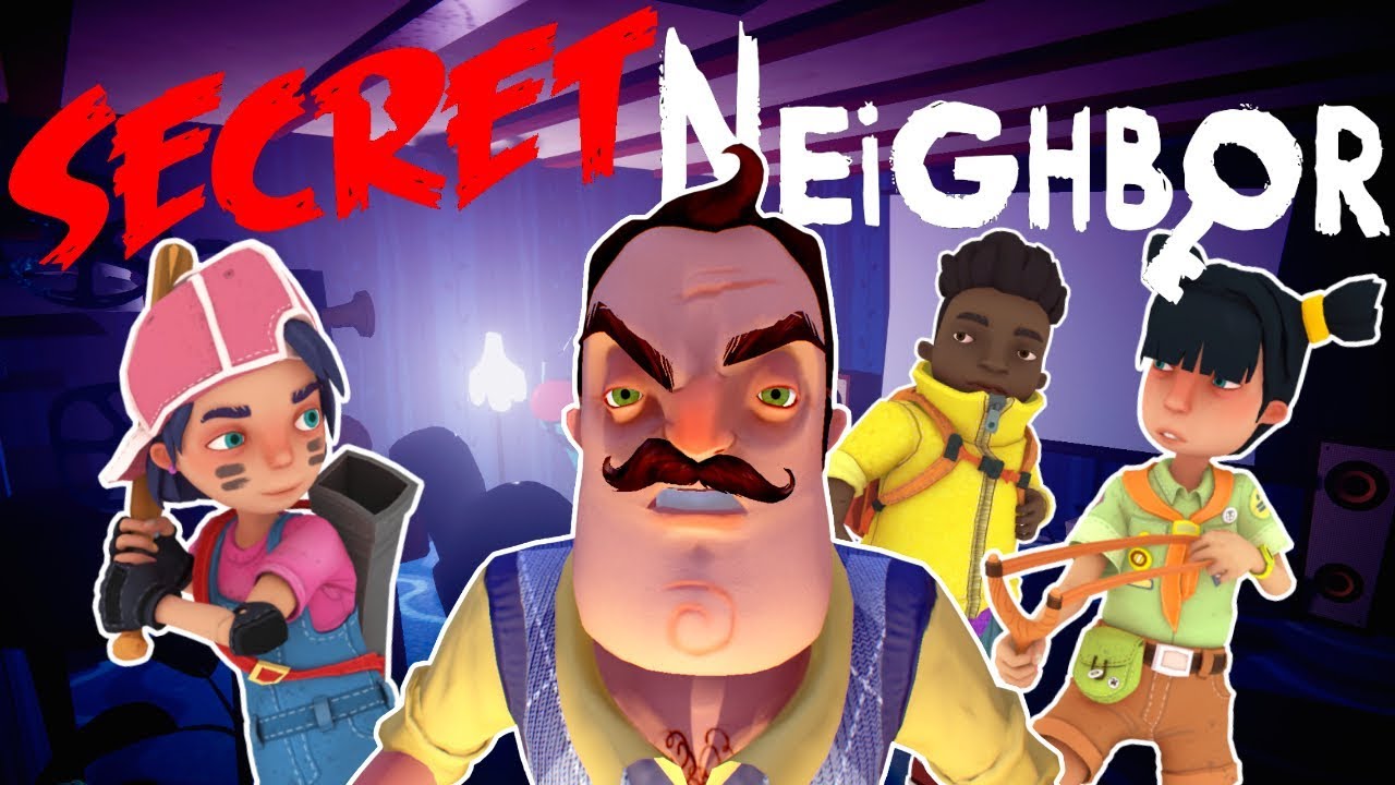 THE NEIGHBOR IS AFTER US! | Secret Neighbor Gameplay with Spycakes Beautiful OB and Camodo Gaming