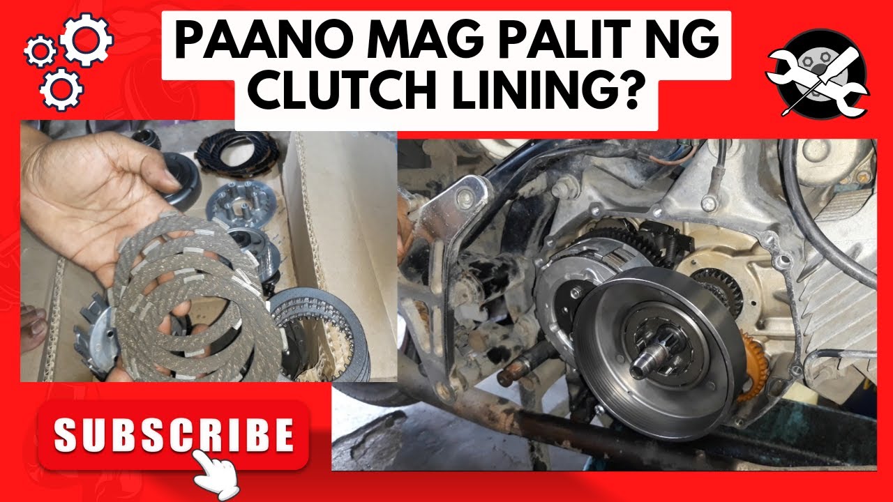 kawasaki fury125 --PAANO MAG PALIT NG CLUTCH LINING?