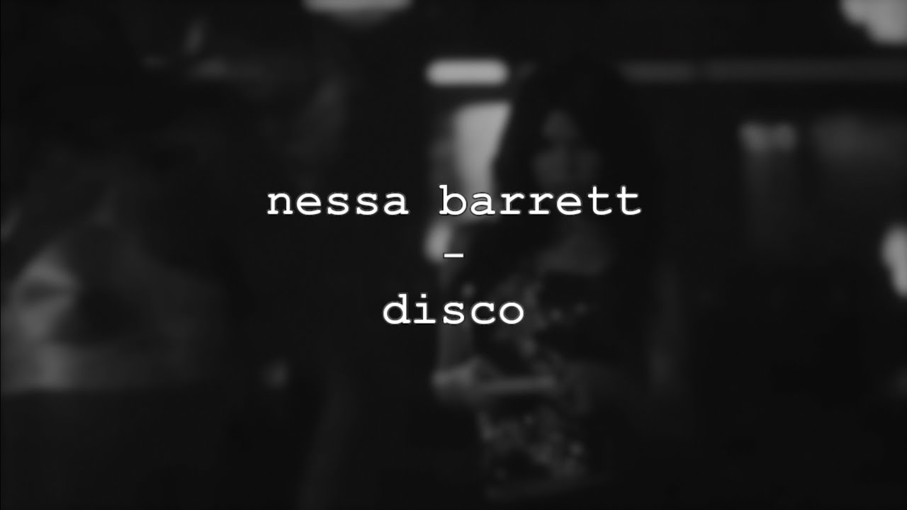 nessa barrett - disco ft. tommy genesis (sped up)