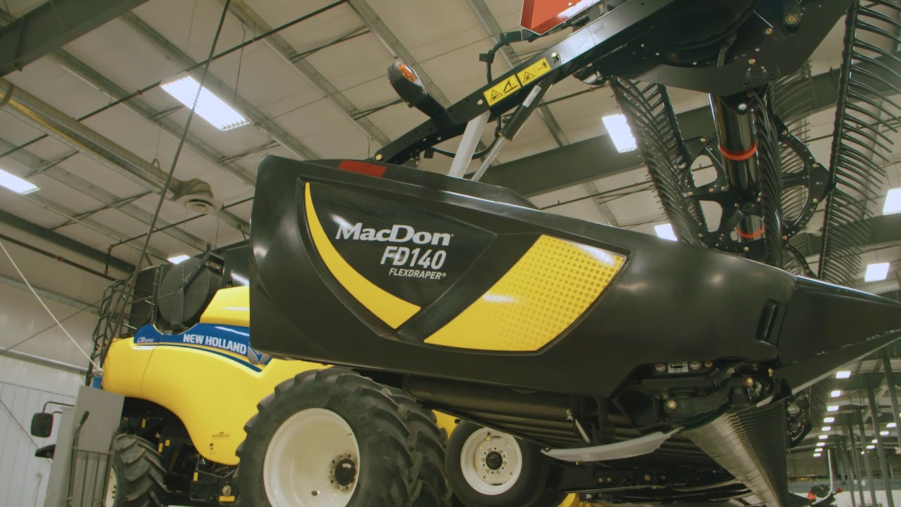 MacDon FD1 FlexDraper Set-Up - Draper Seal Height
