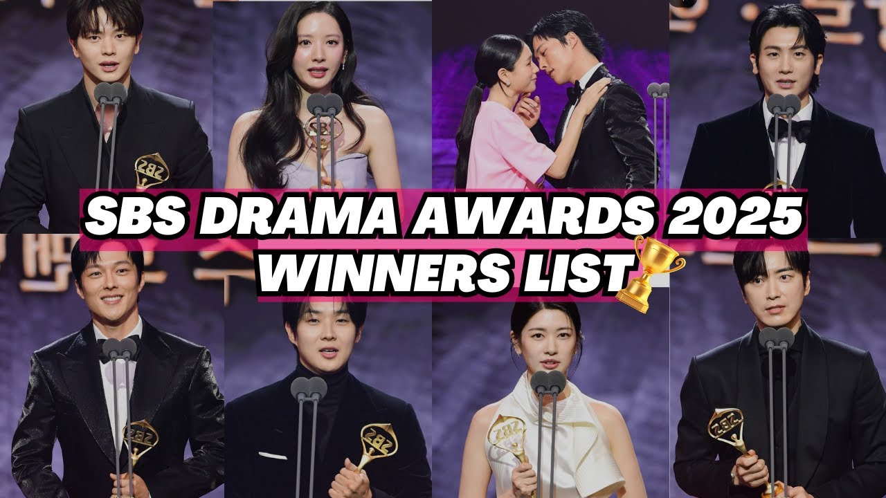 🏆 SBS DRAMA AWARDS 2025 WINNERS LIST ‼️ WINNERS OF THE 2025 SBS DRAMA AWARDS ✨