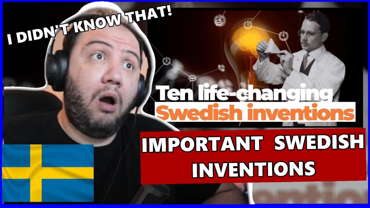 10 very important inventions you didn't know were Swedish 🇸🇪 Teacher Paul Reacts Sweden