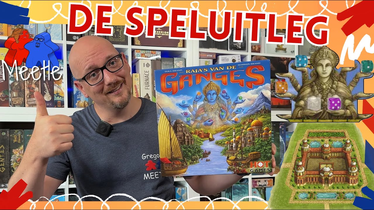 Hoe speel je RAJA'S VAN DE GANGES? De Speluitleg en review in het Nederlands 🕌