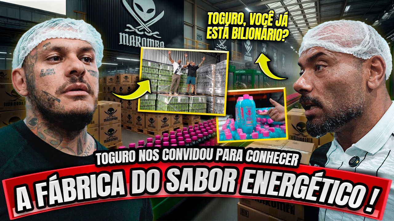 INVADIMOS A F&Aacute;BRICA DO SABOR ENERG&Eacute;TICO - TOGURO EST&Aacute; BILION&Aacute;RIO ???