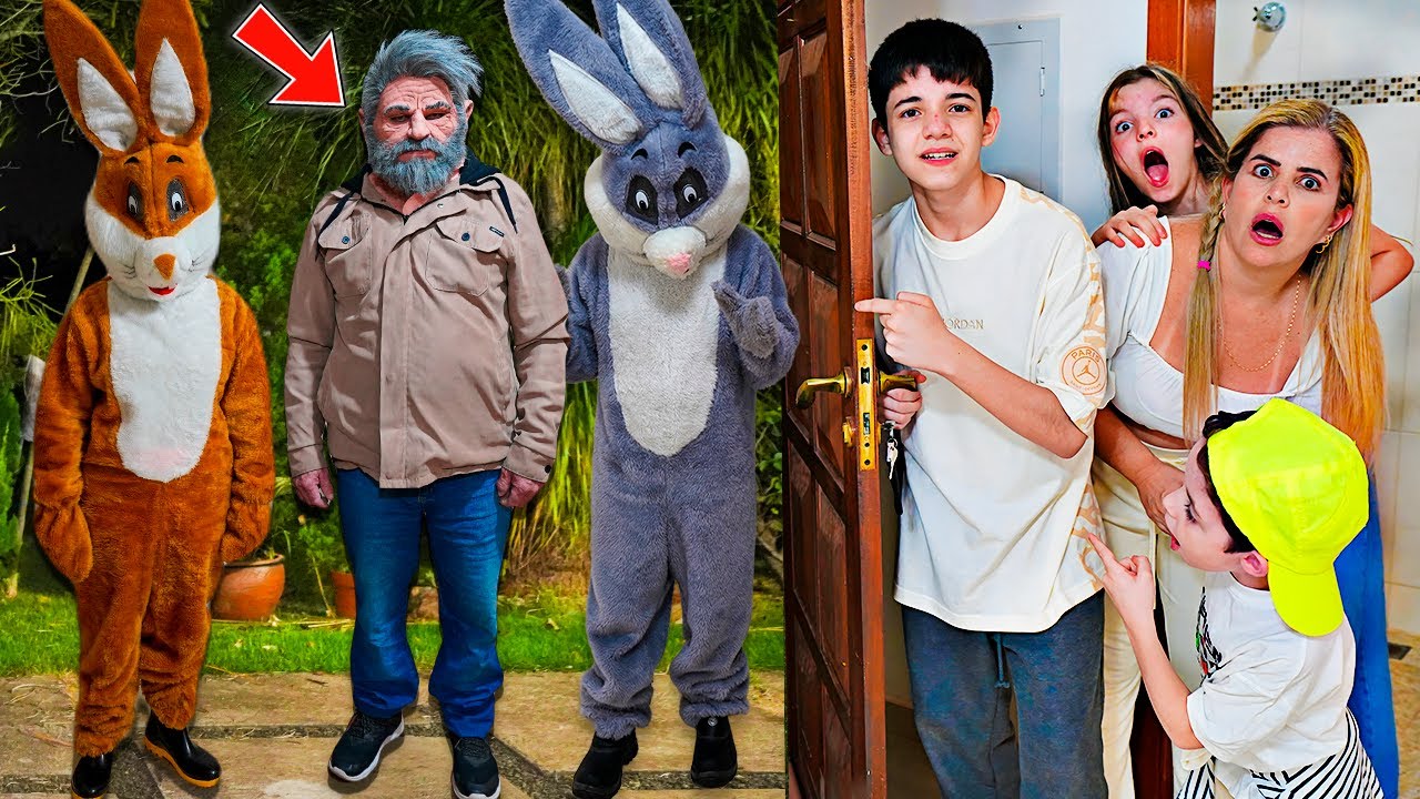 O COELHO MALVADÃO - APARECEU UM SENHOR MISTERIOSO NA CASA DO COELHÃO SERÁ O ZAP? - Parte 18