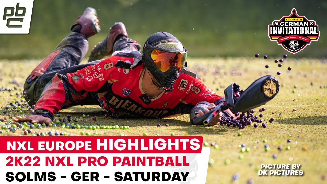 NXL Europe Solms PRO Paintball Highlights 2022 Saturday