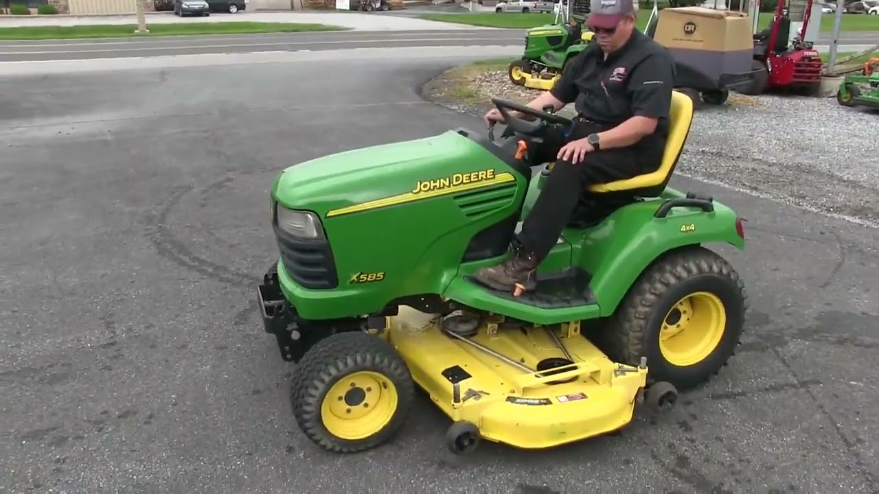JOHN DEERE X585 For Sale