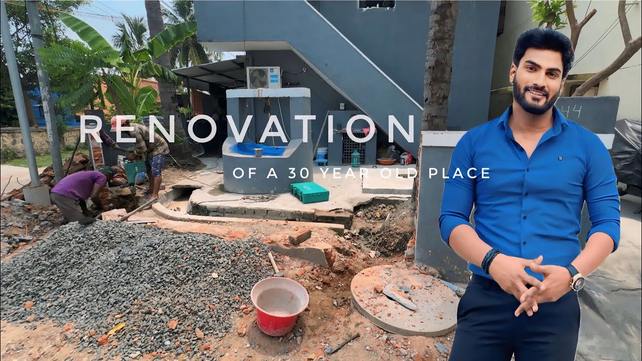 Renovation of 30 years old house | Dad’s home | Chennai | Renovation | Engineering | Architect |