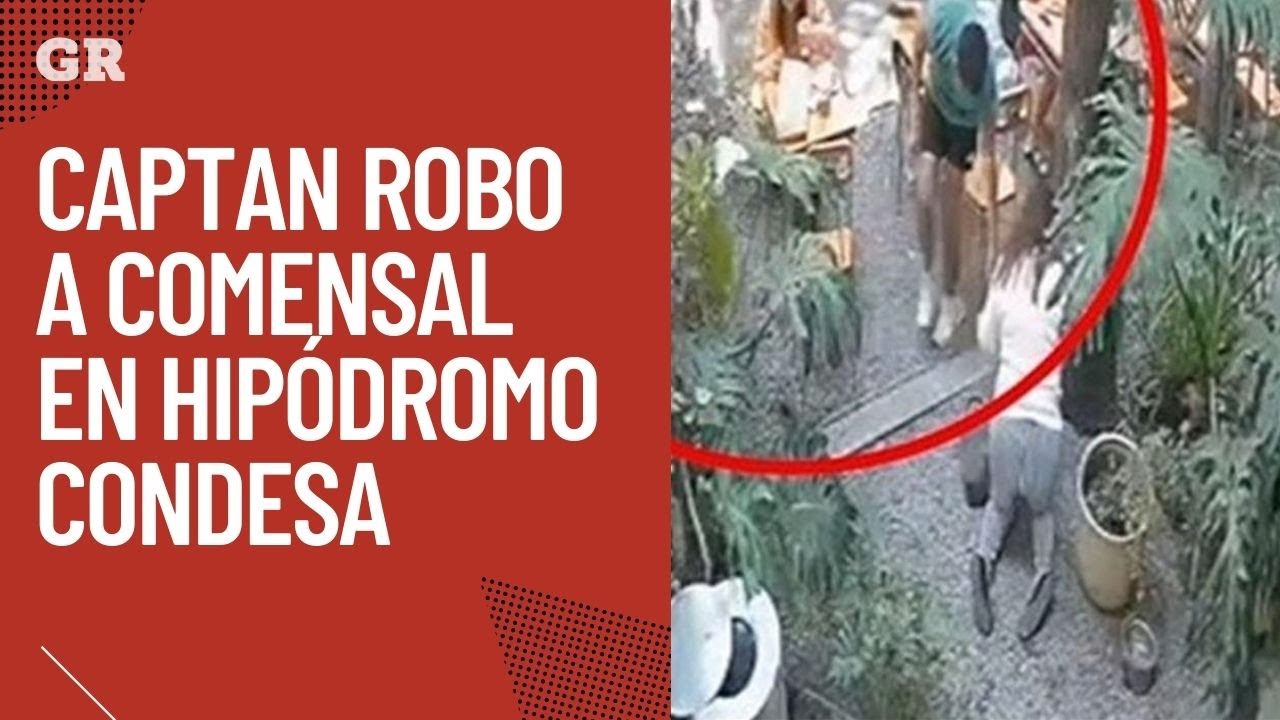 Captan robo en restaurante de la Condesa