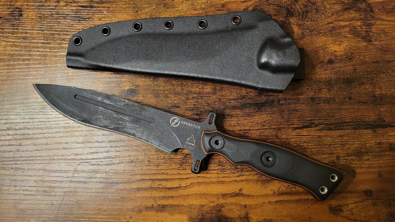 TOPS Operator 7 - The Ultimate Survival and Tactical Knife