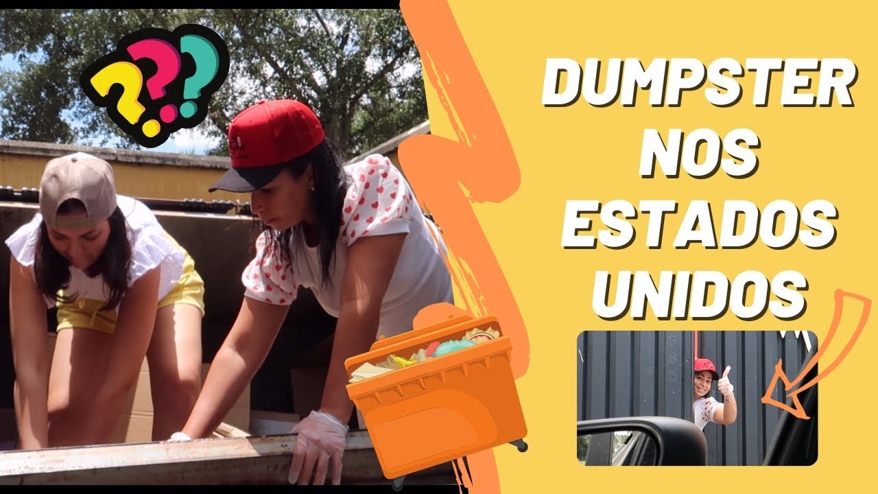 LIXO DAS LOJAS DE ORLANDO COM AS LANDINS | DUMPSTER DIVING EM ORLANDO NOS ESTADOS UNIDOS