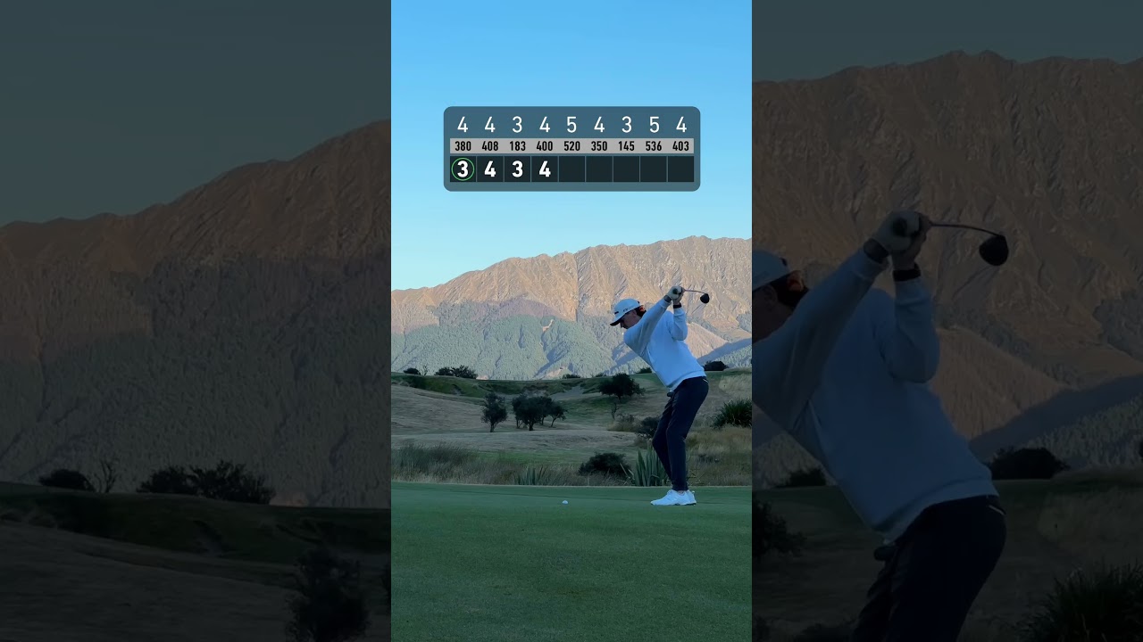Mac Boucher goes 4-under on one of the most scenic courses in the world. #TaylorMade #shorts