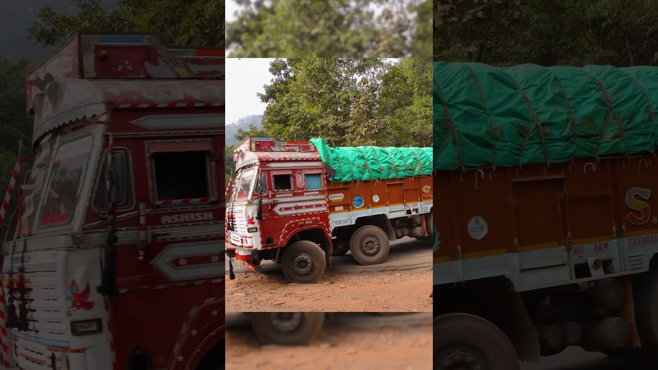 MUST WATCH! Crazy High-speed Truck Driver at Hairpin Bend Lorry Driving Skills 😲🫡