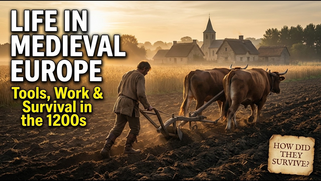 Life in Medieval Europe: Tools, Work, and Survival in the 1200s