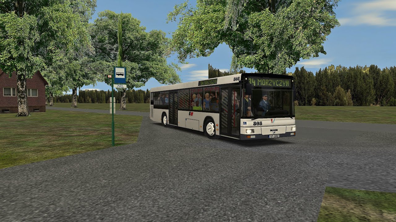 OMSI 2 | MAN A21 NL 263 ZF | vMPK Stargard | #808 | Linia 34