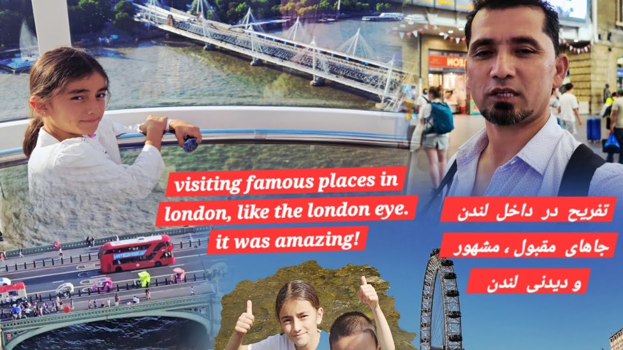 Visiting famous London Landmarks