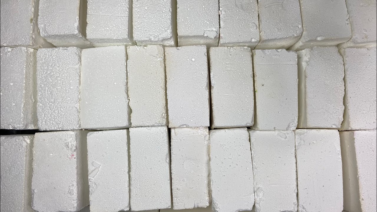 100th YT Post: 60+ Reformed Blocks || Gym Chalk || Oddly Satisfying || Sleep Aid || ASMR