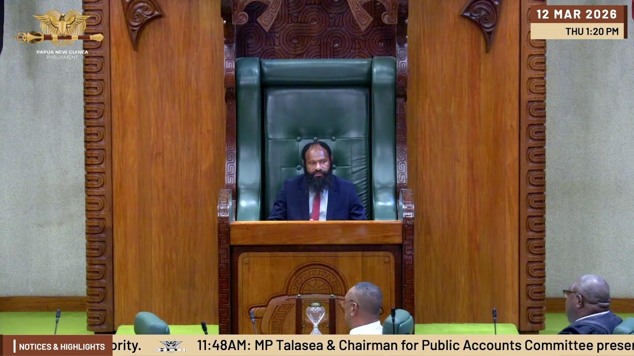 PARLIAMENT SITTING | 12th March, 2026