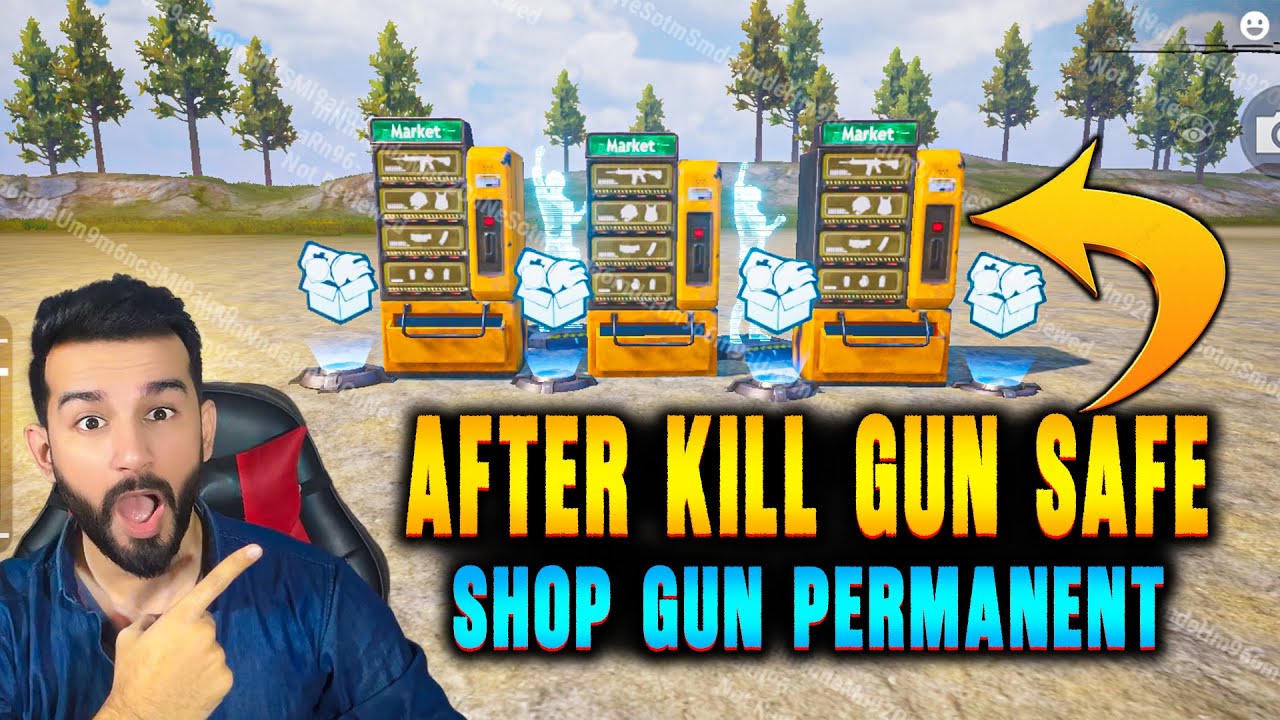 SHOP GUN NOT REMOVED AFTER KILL | CUSTOM SHOP DEVICE SETTING | WOW MAP PUBG MOBILE