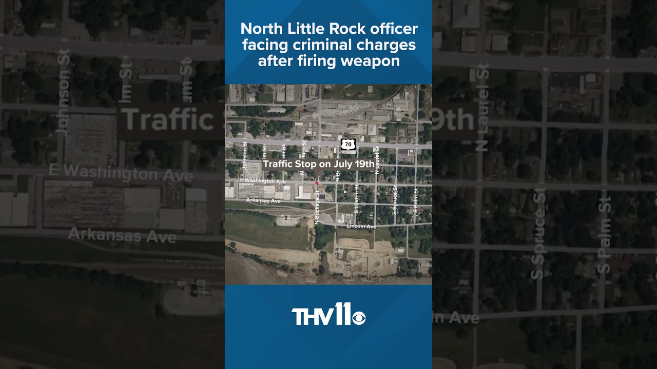 North Little Rock officer facing criminal charges after firing weapon