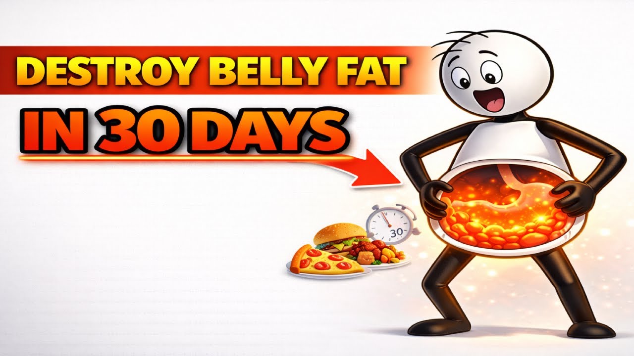 How to DESTROY Visceral Belly Fat (In 30 Days)