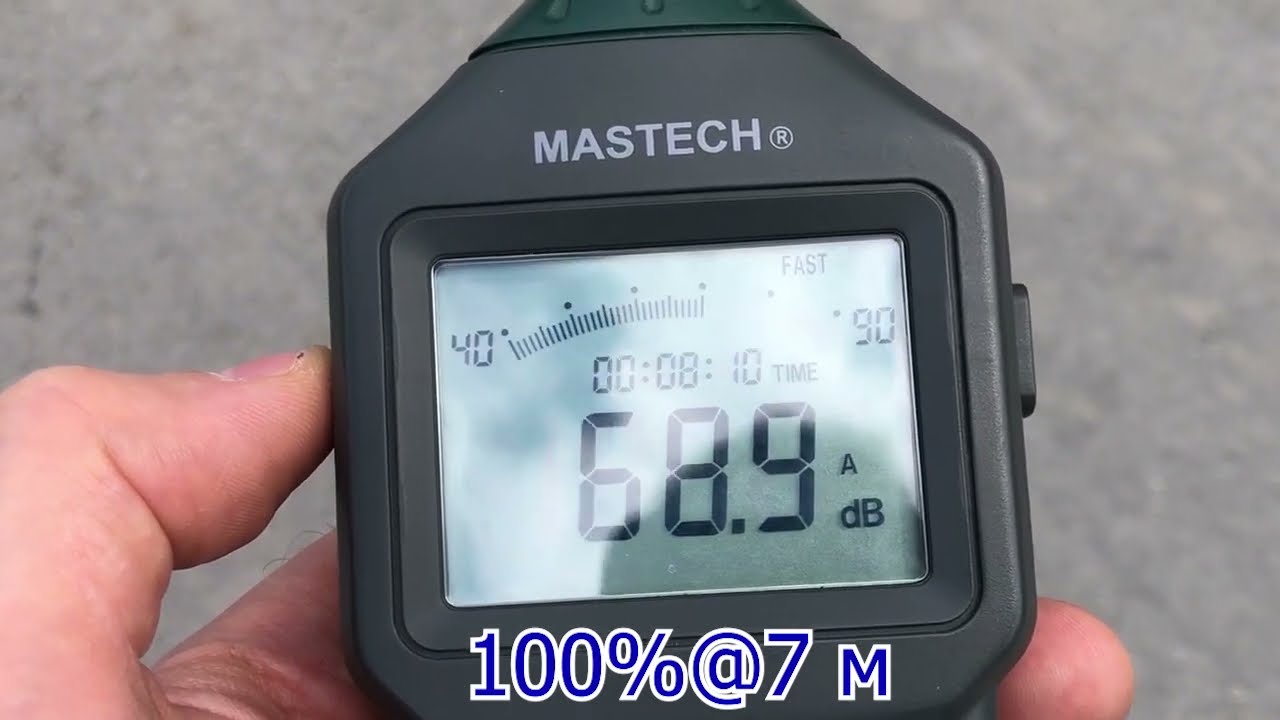 Измерение уровня шума ДГУ ЭДБ-50-2-А в суперТихом кожухе