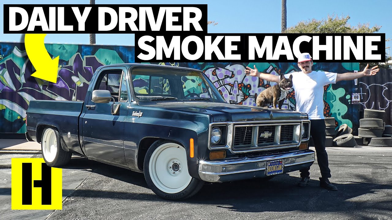 Boomhauer destroys the Burnyard! Zac’s Squarebody C10 gets ROWDY