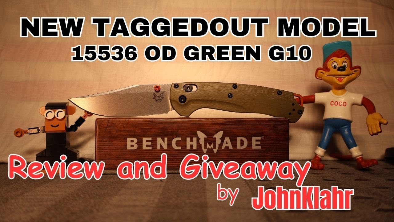 New Benchmade Tagged out model#15536 review and giveaway