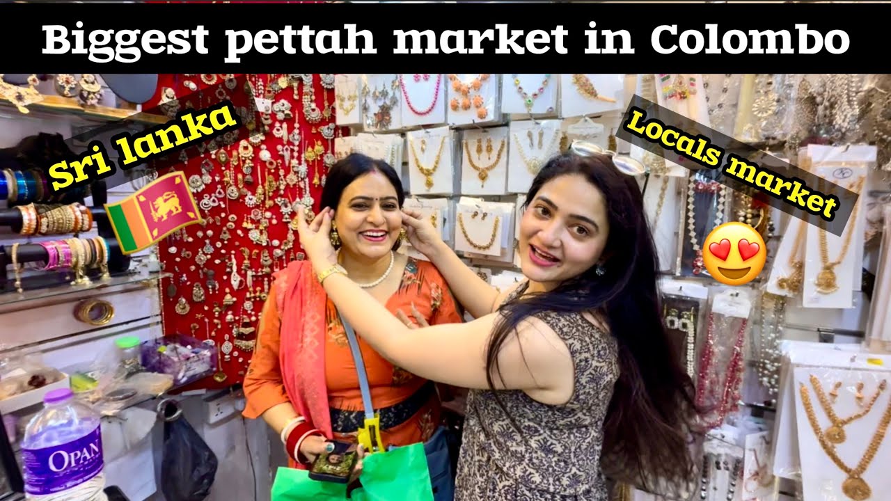Sri Lanka ki local pettah market😱Its Very Cheap /biggest market in Colombo 😍💸|| Vlog || Sibbu Giri 