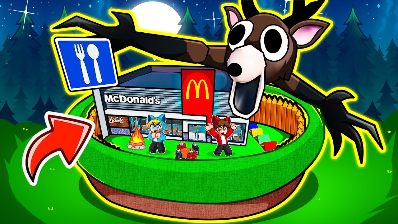 ZBUDOWALIŚMY RESTAURACJE W 99 NOCY w LESIE w ROBLOX!
