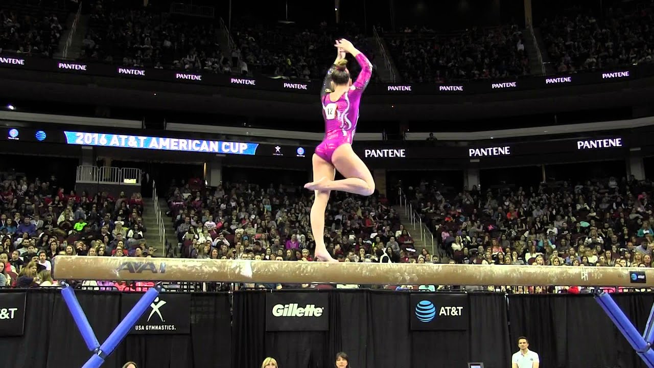 Carlotta Ferlito (ITA) - Balance Beam - 2016 AT&T American Cup