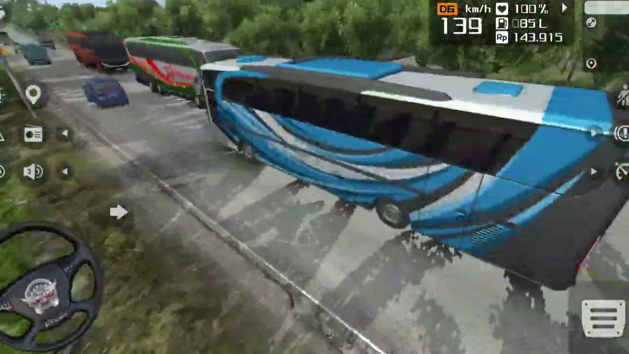 Indonesia Coach bus driving | Euro bus simulator 2025 Android gameplay #game 1 Part 1055