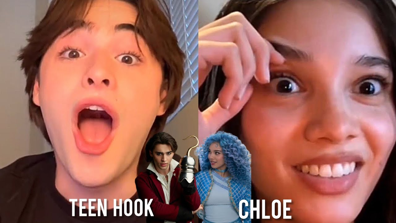 ‼️Instagram Live with Joshua Colley(Teen HOOK) & Malia Baker(CHLOE) - Descendants: The Rise of Red‼️